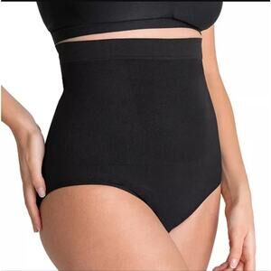 Shapermint Empetua Black High-Waist Tummy Control Shaper Panty XL/XXL NWT